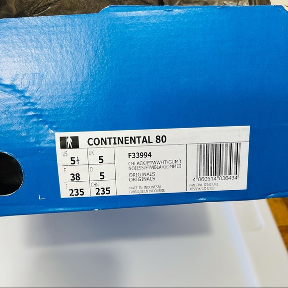 Adidas Continental 80 Leopard Sneakers F33994 7.5 - Picture 14 of 16